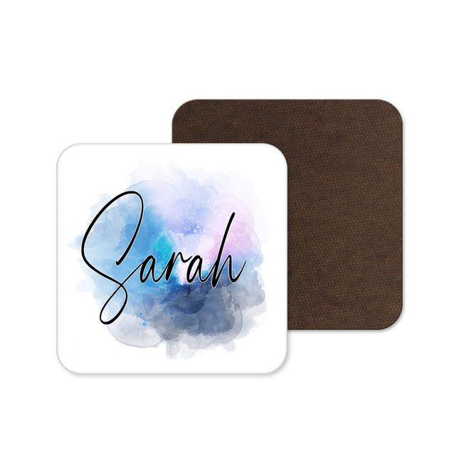 Custom Watercolour Splash Coaster - TISATI