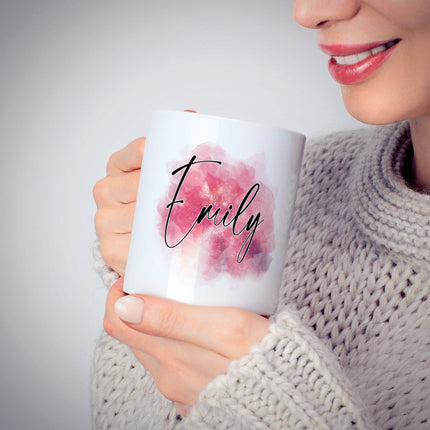 Personalised Watercolour Splash Mug - TISATI