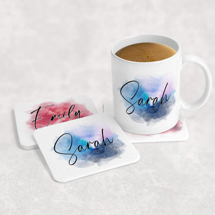 Personalised Watercolour Splash Mug - TISATI