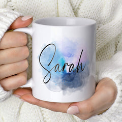 Personalised Watercolour Splash Mug - TISATI