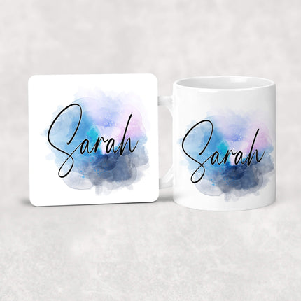 Personalised Watercolour Splash Mug - TISATI